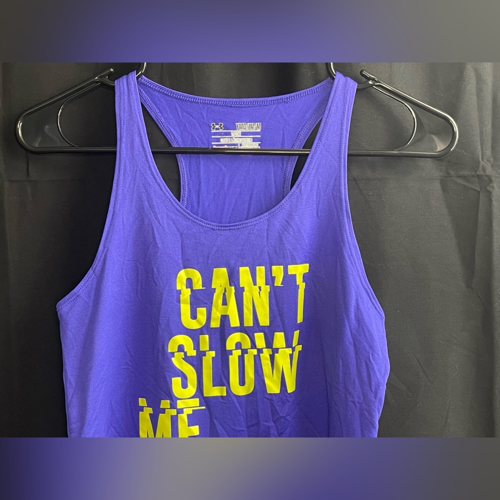 Under Armour Women’s Racerback Tank Size Medium - Picture 2 of 10